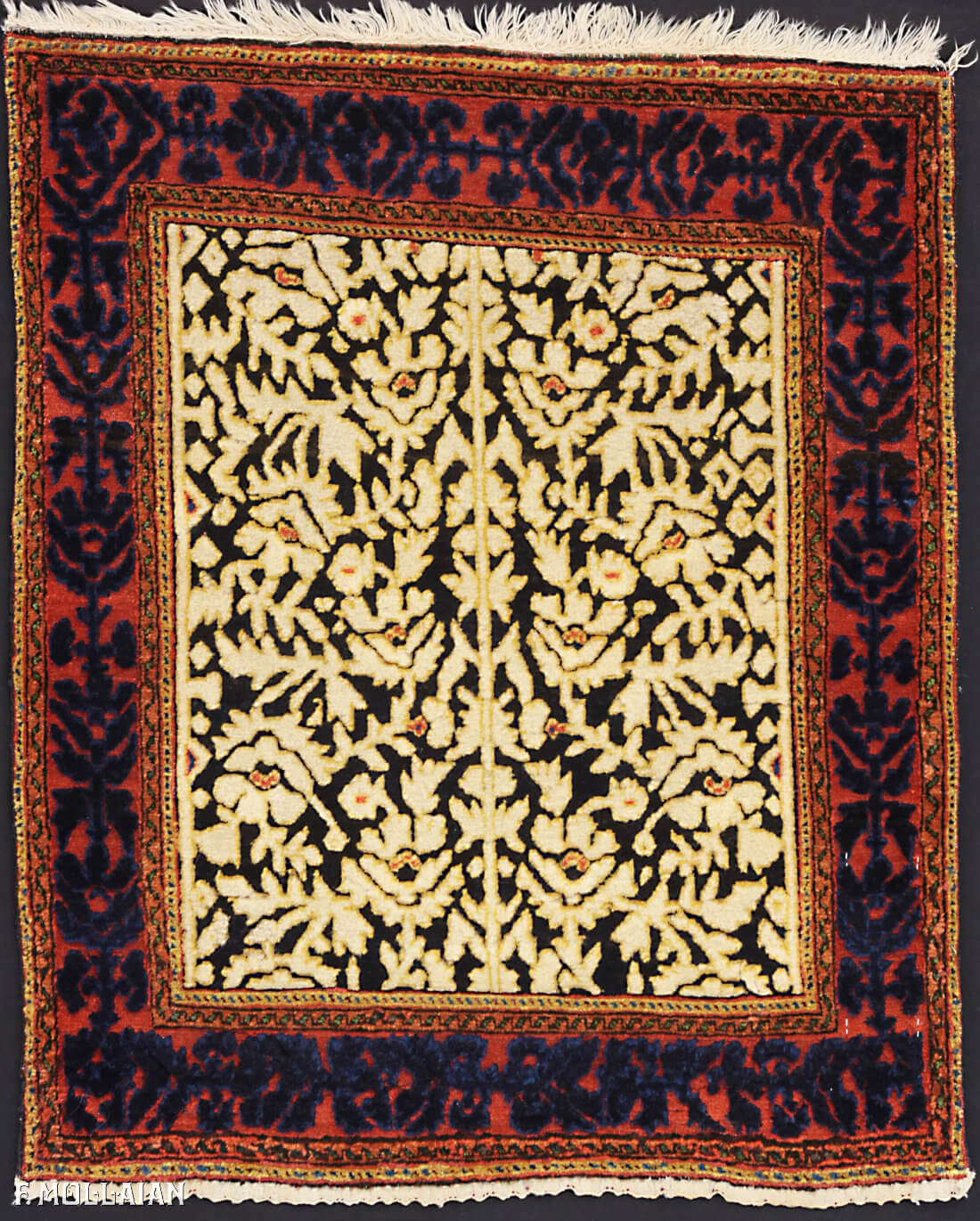 Tapis Persan Antique Saruk Farahan n°:53958718